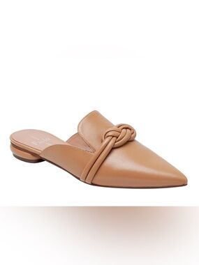 Paolo Tan Knot-Detail Mule - Women